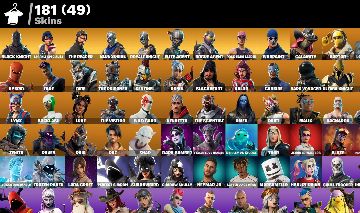 CONTA FORTNITE OG - CAVALEIRO NEGRO - PASSES TEMP 2+