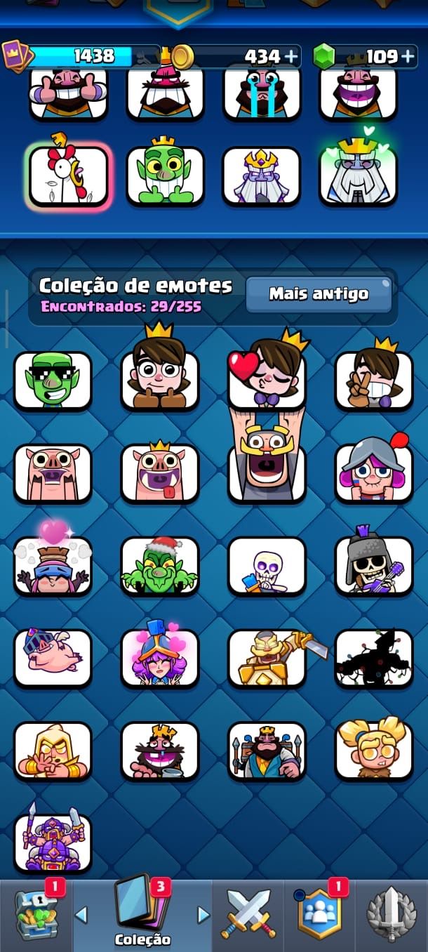 CONTA CLASH ROYALE 10.114 TROFÉUS | LVL 13 |