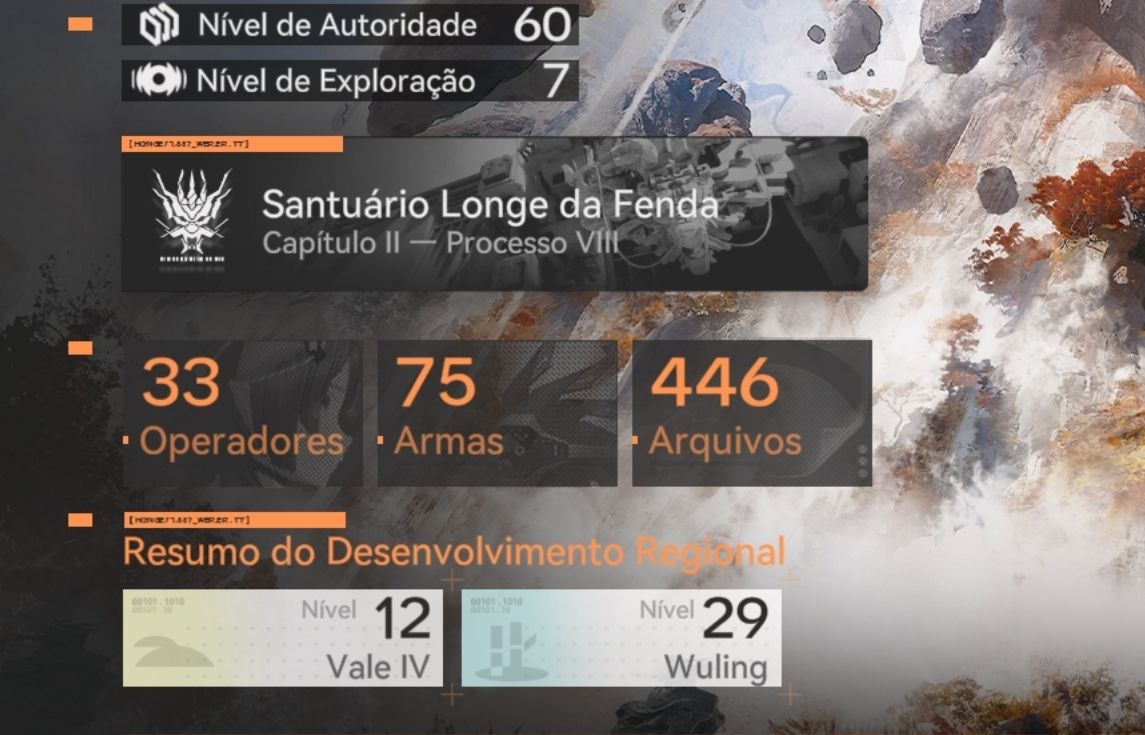 Conta monstra todos os personagens limitados com todas as armas assinaturas.