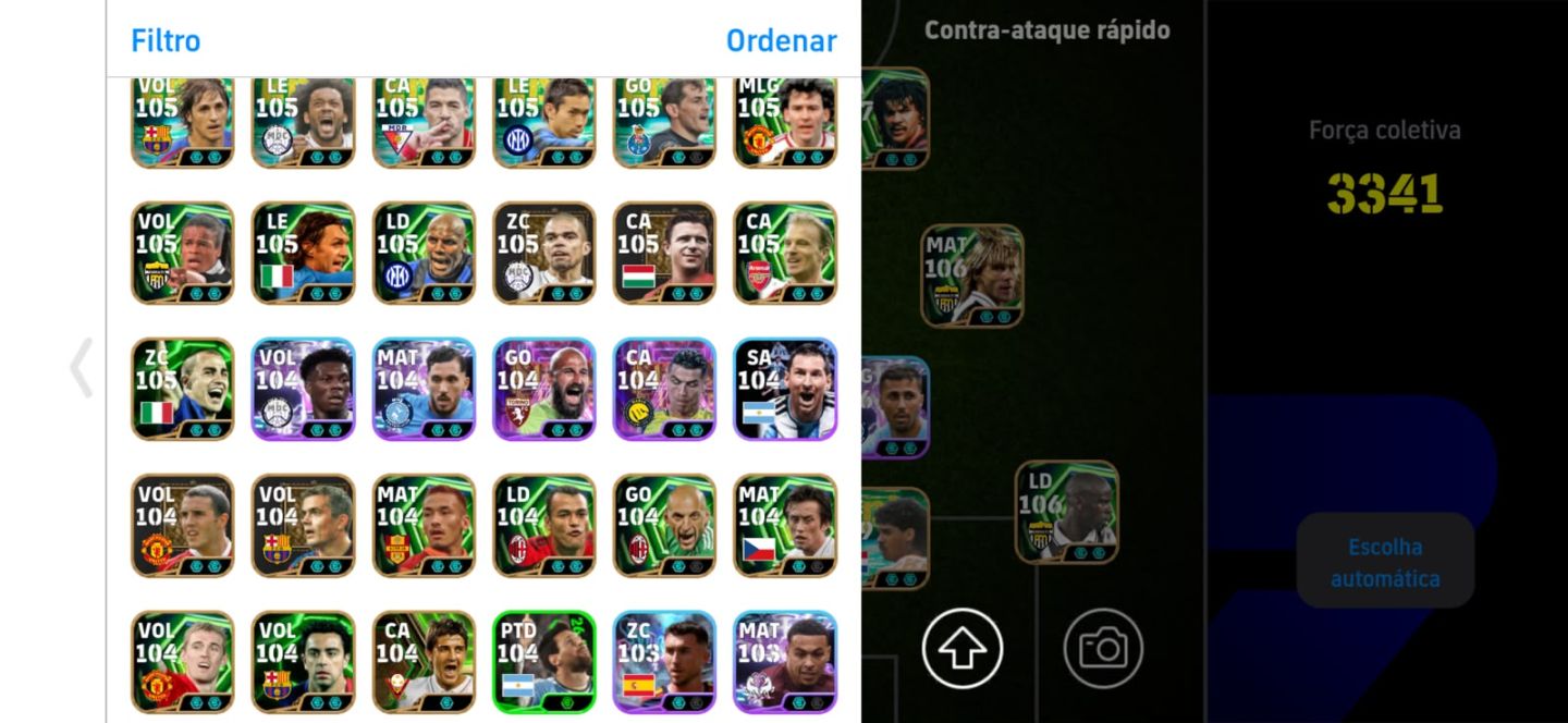 Conta de Efootball mobile Full