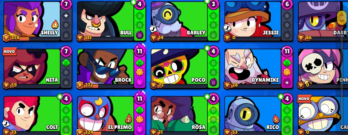Conta Brawl stars 2024