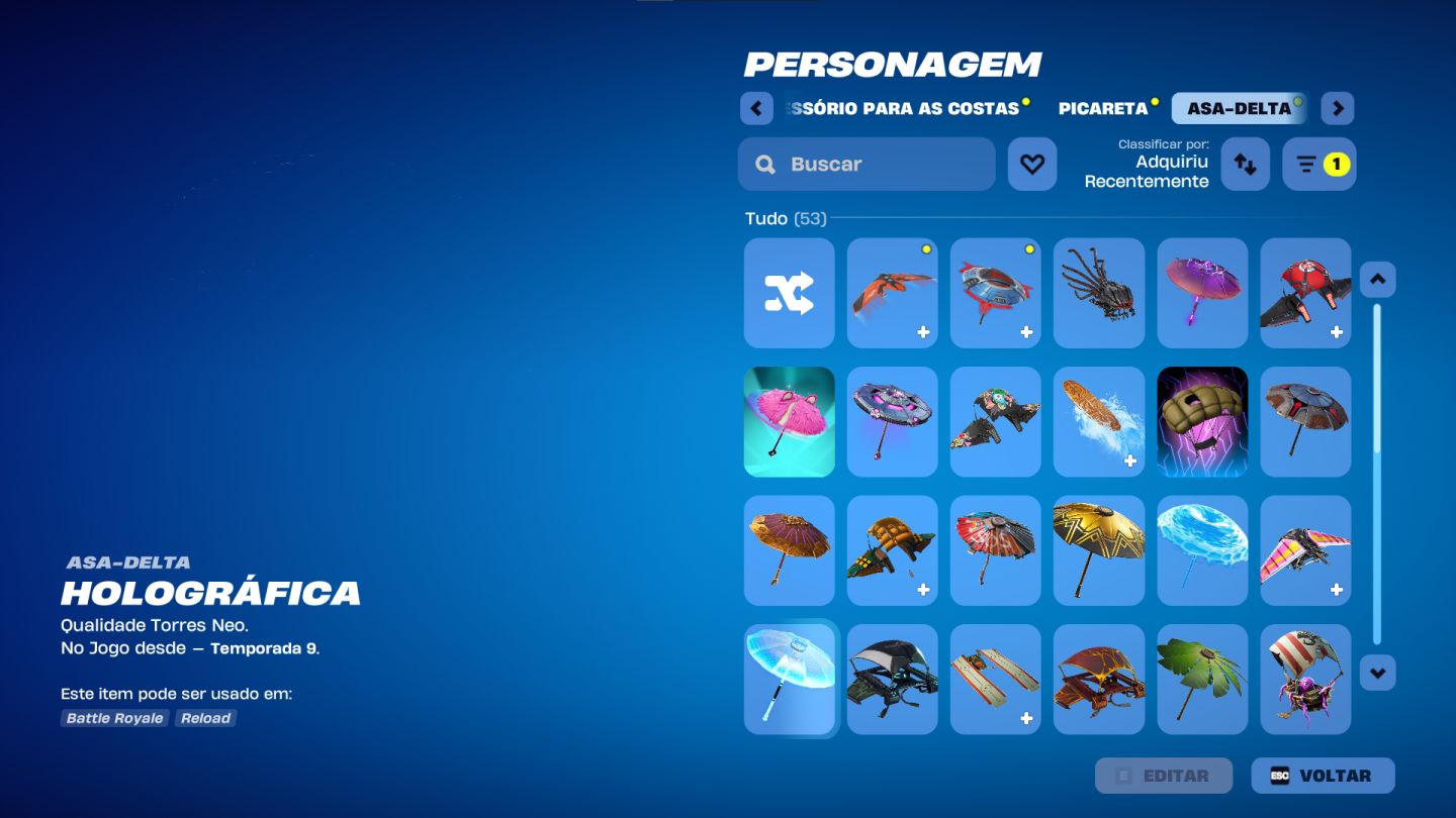 CONTA FORTNITE COM S3 E TUBARAO MAKO