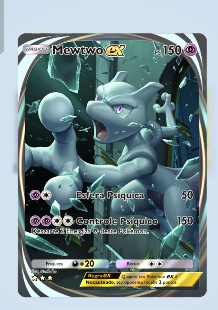 Conta Pokémon TCG Pocket | CHARIZARD EX COROA (GOLD) + Mewtwo Imersivo + Shinies