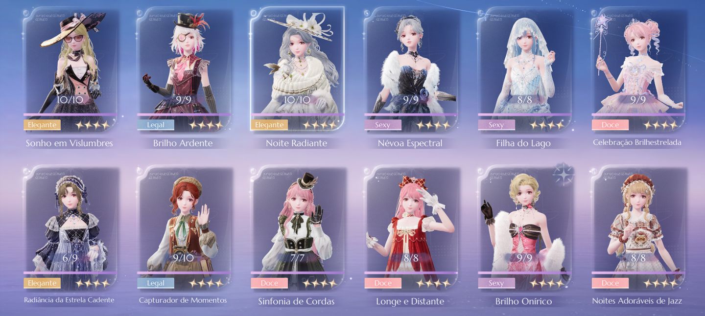 Conta: Infinity Nikki (conta inicial com bastante recurso a se coletar)