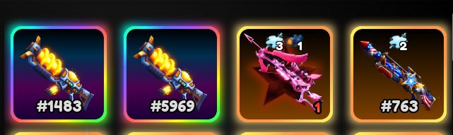 [melhor valor ] Armas premium Hypershot ( Receba in trade ) sv 99-139