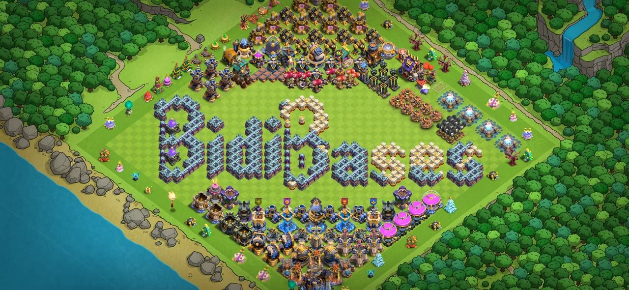 CLASH OF CLANS - LAYOUT COM SEU NOME