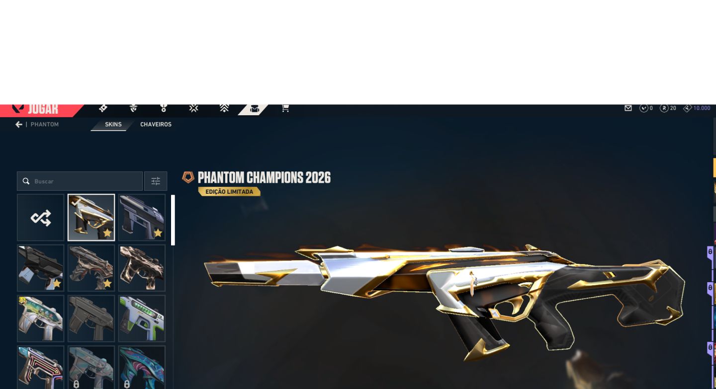 Conta Valorant Skins + Elo Diamante 2