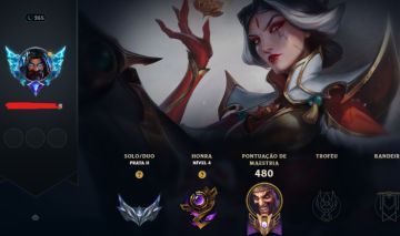 Conta Full Champ /lvl 265/Seraphine kda/lux elementalista/Prata II/ 107k EA