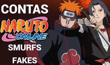 Contas Smurfs/Fakes no Naruto Online