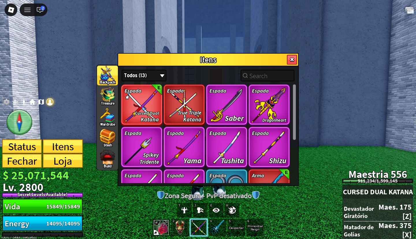 Conta de Blox com Draco V4 full
