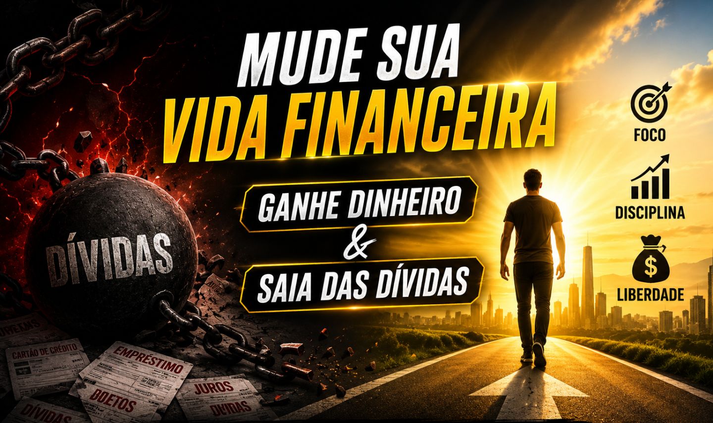 EBOOK COMO GANHAR DINHEIRO E SAIR DAS DIVÍDAS + BÔNUS RENDA EXTRA