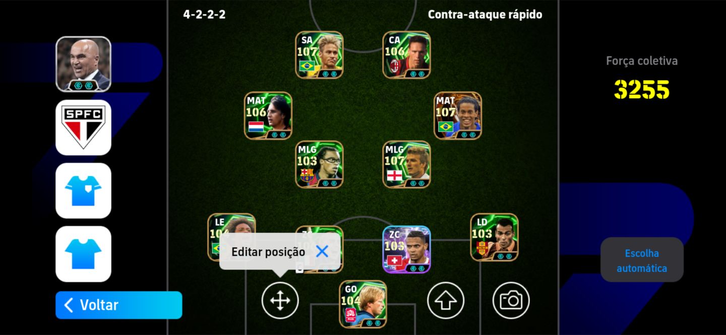CONTA EFOOTBOL TOP