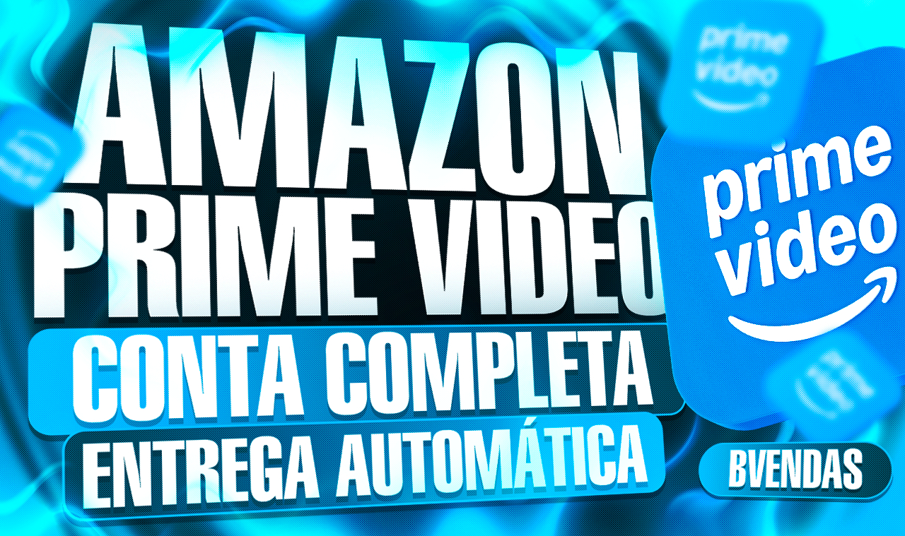 AMAZON PRIME VIDEO CONTA 30 DIAS(SÒ SUA) + ENTREGA AUTOMATICA