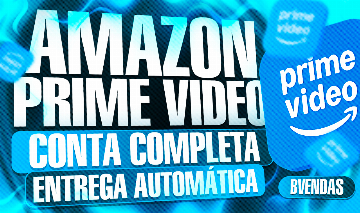 AMAZON PRIME VIDEO CONTA 30 DIAS(SÒ SUA) + ENTREGA AUTOMATICA