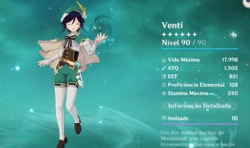 VENDA CONTA GENSHIN AR60 ENDGAME