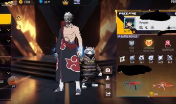 CONTA DE FREE FIRE GEMADA, +600 PEITAS, PARCERIAS E COM ITENS RAROS