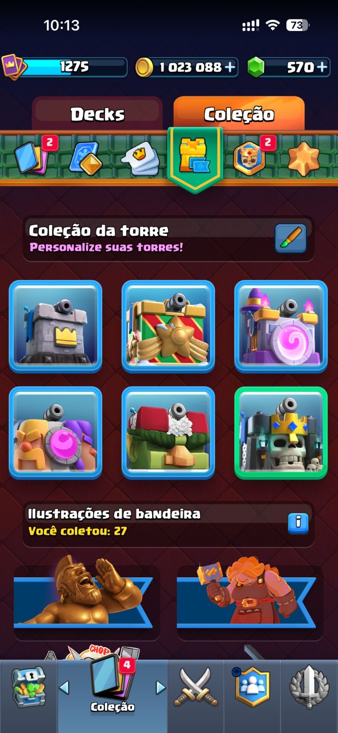 Conta Clash Royale 10 anos (full acesso)