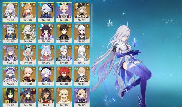 AR57 - Skirk, Escoffier, Furina R1, Zibai, Columbina R1, Ineffa, Nahida R1 +++