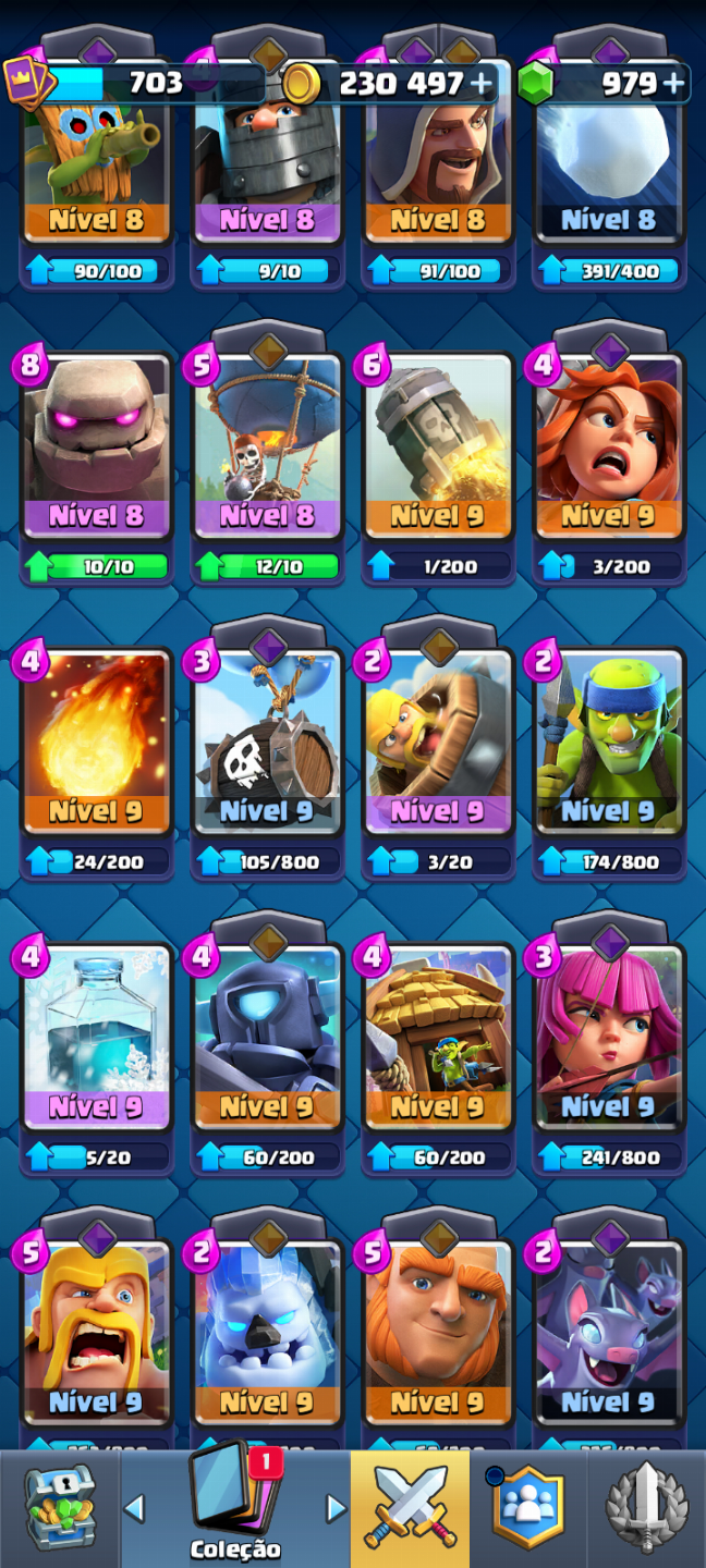 CLASH ROYALE | 3953 TROFÉUS | 80 CARTAS | NÃO COMECE DO ZERO!