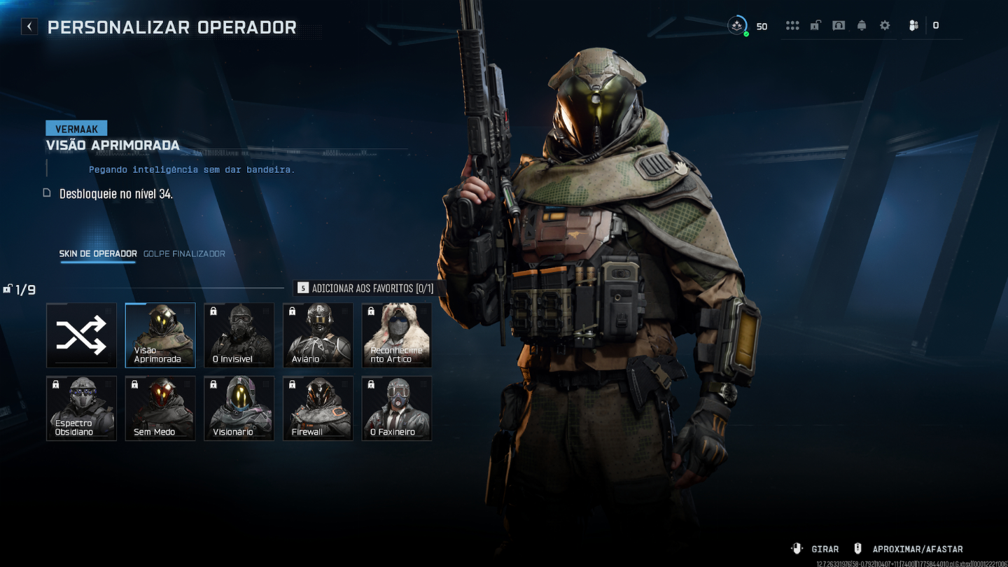 CONTA WARZONE / CAMUFLAGEM PEDRA SANGUÍNEA / FULL ACESSO
