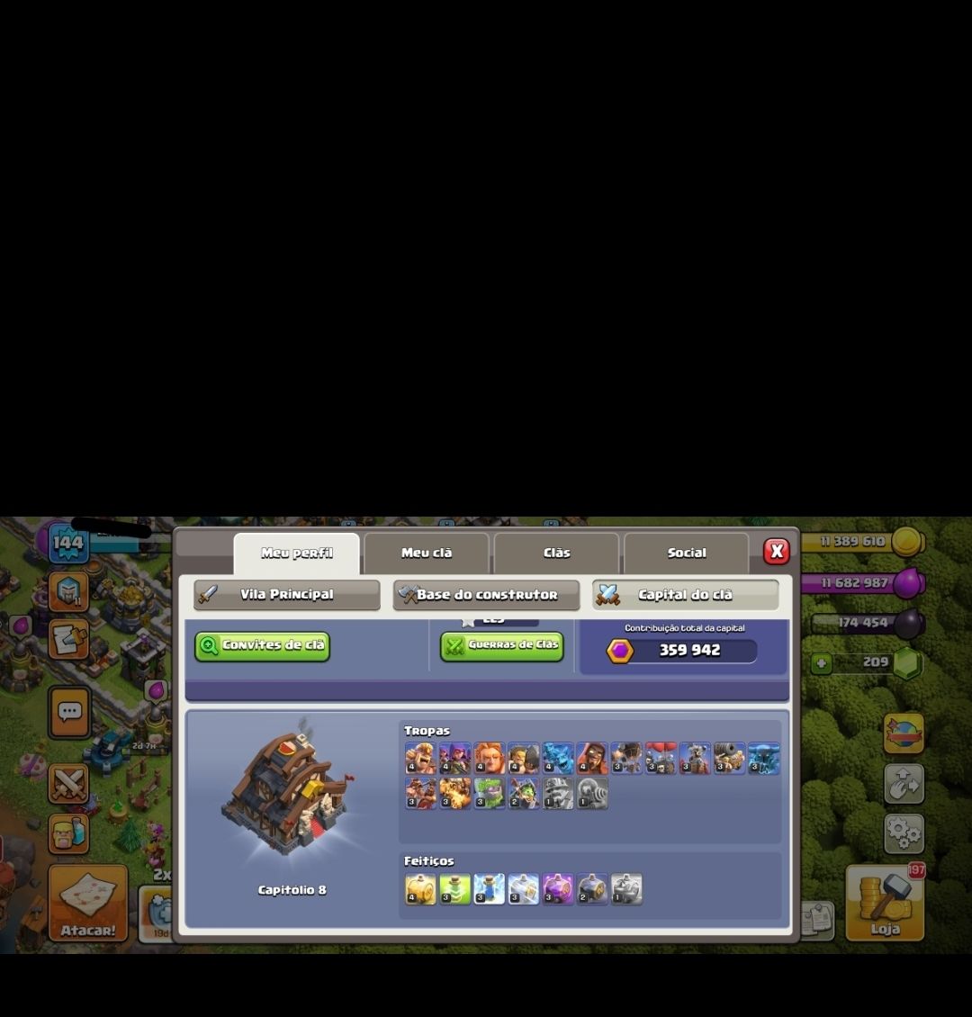 Conta de Clash of Clans - Nostalgia