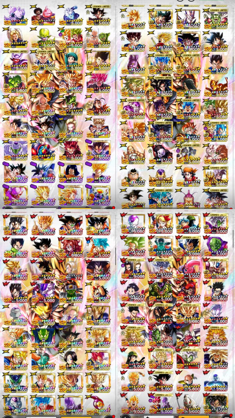 Conta Dragon ball Legends