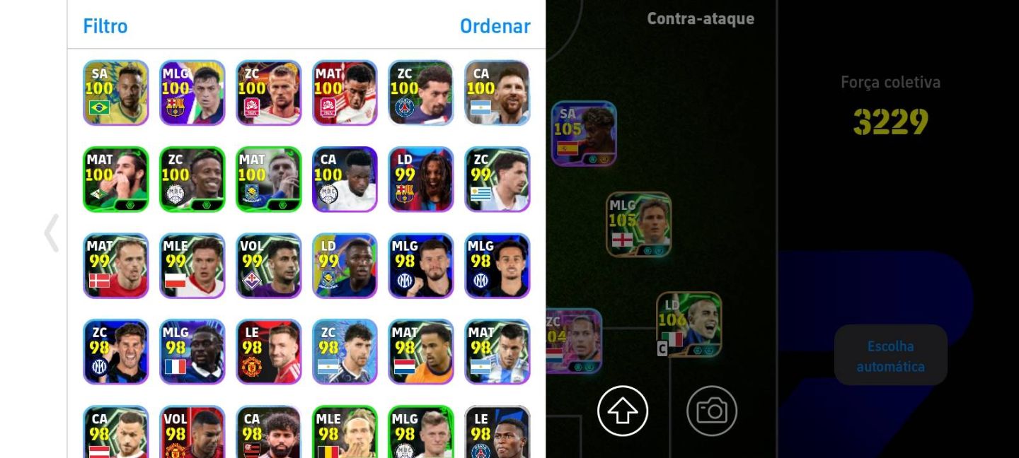 [CONTAS EFOOTBALL] A BRABA DO MESSI BIGTIME 2022 + TIME COMPLETINHO!!