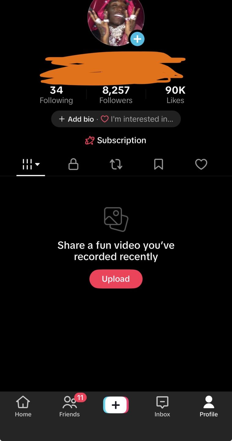 TikTok à venda: +8K seguidores e 95% das views dos EUA Conta ativa!