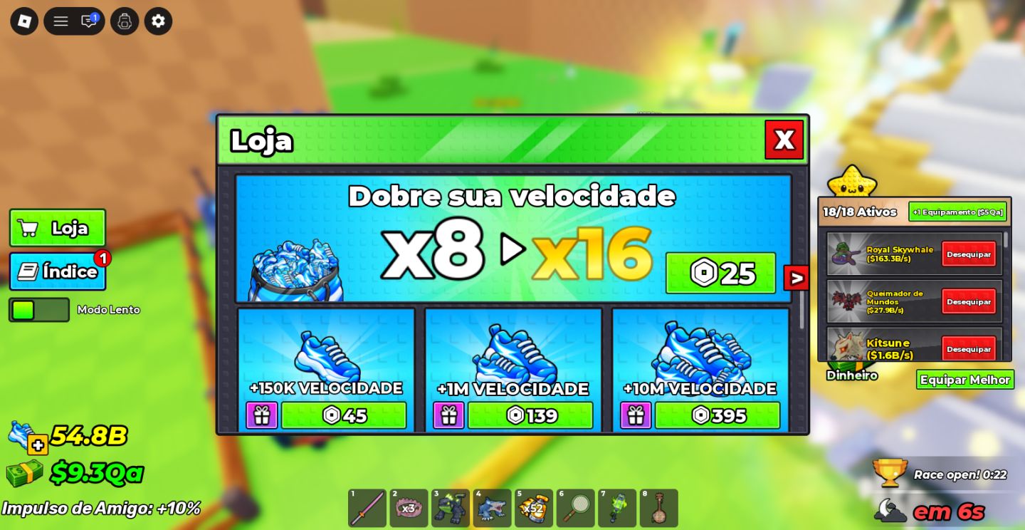 CONTA ROBLOX OP | Pets Raros + Gamepasses + Envio rapido + Full Acesso!
