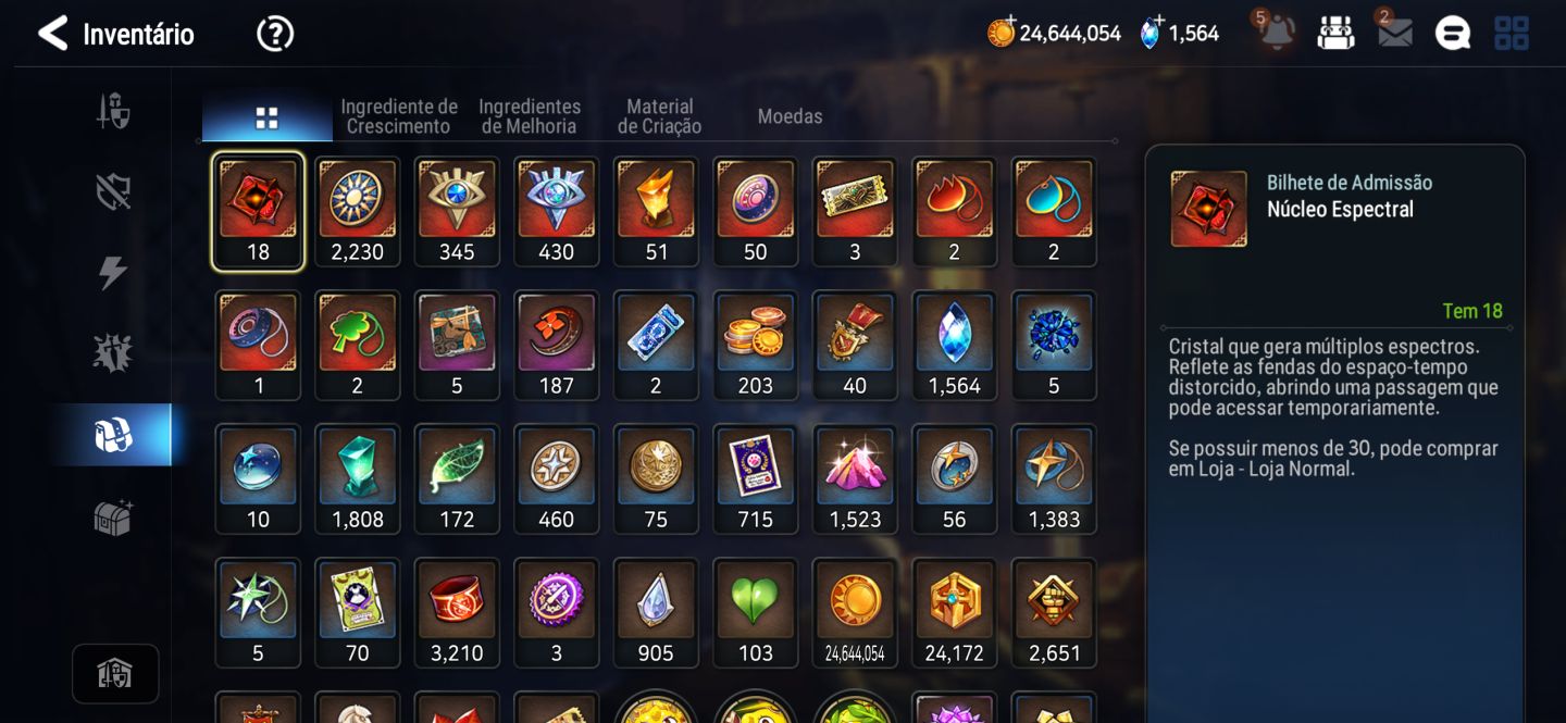 Conta Epic 7 Late Game (spd alta)