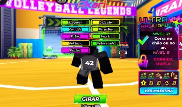 CONTA VOLEIBOL LEGENDS LEVEL 66 COM 2 SECRETOS E 1 ULTRA
