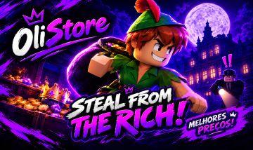 (90% OFF) Steal From The Rich!/Roube dos ricos! | MELHORES PREÇOS!