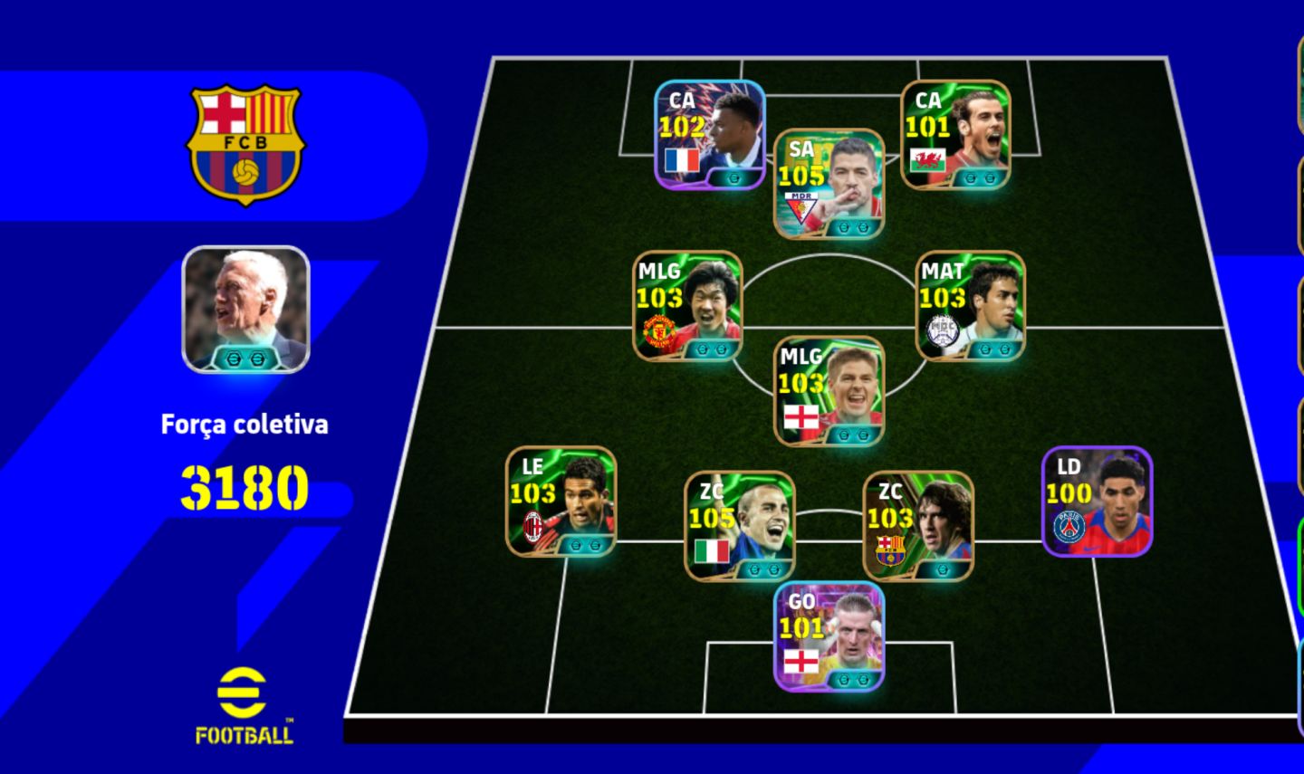 Conta eFootball 3180 de Força Coletiva | Oferta Especial