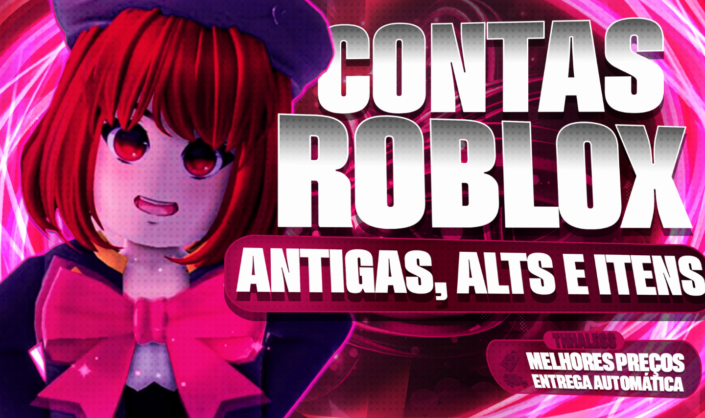 [BARATO] CONTAS ANTIGAS ROBLOX 2007/2008/2009/10+ CHECKED ENTREGA AUTOMÁTICA!