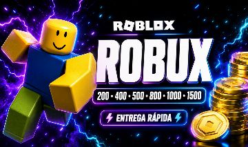 ROBUX ROBLOX | GIFT CARD | 200 400 500 800 1000 1500 | ENTREGA RÁPIDA