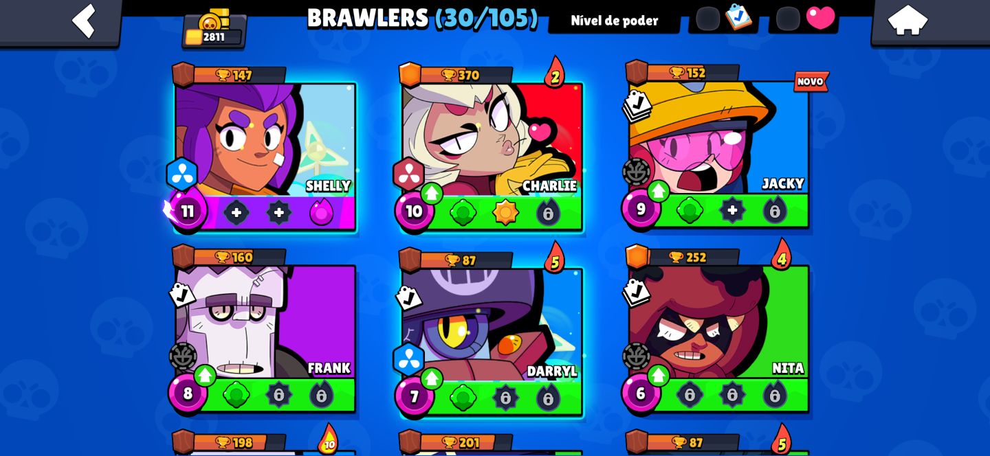 SUPERCELL ID 5 JOGOS | CR 11K + COC CV12 + BRAWL + HAY DAY