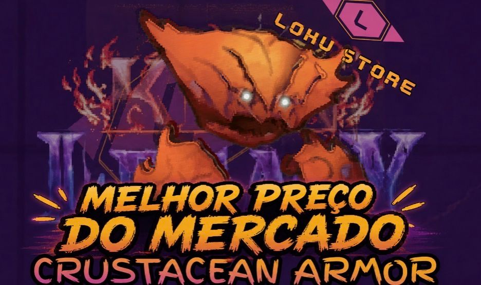 CRAB ARMOR!! Melhor preço do mercado