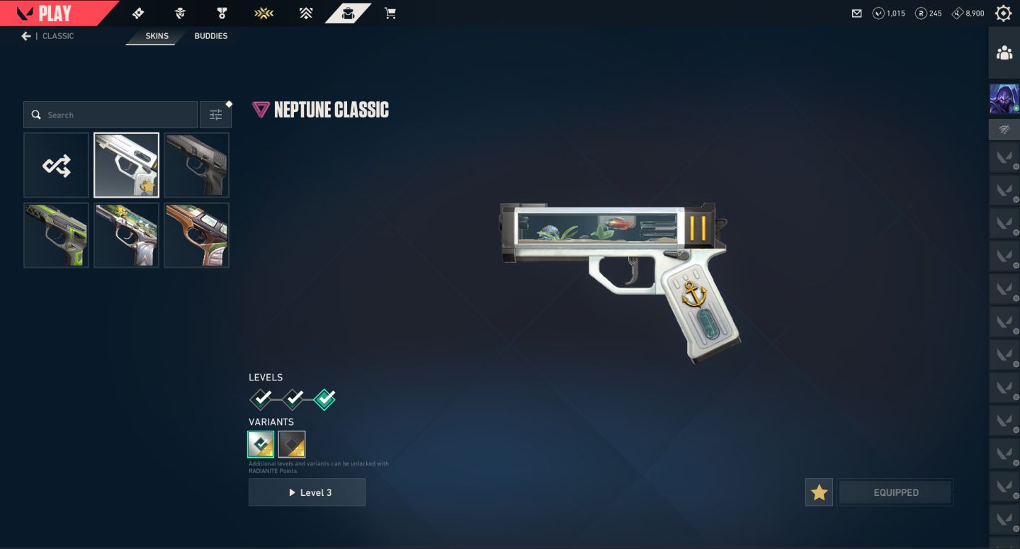 CONTA VALORANT | MUITAS SKINS | COM 1000 VPs DISPONÍVEIS | R$800 GASTOS