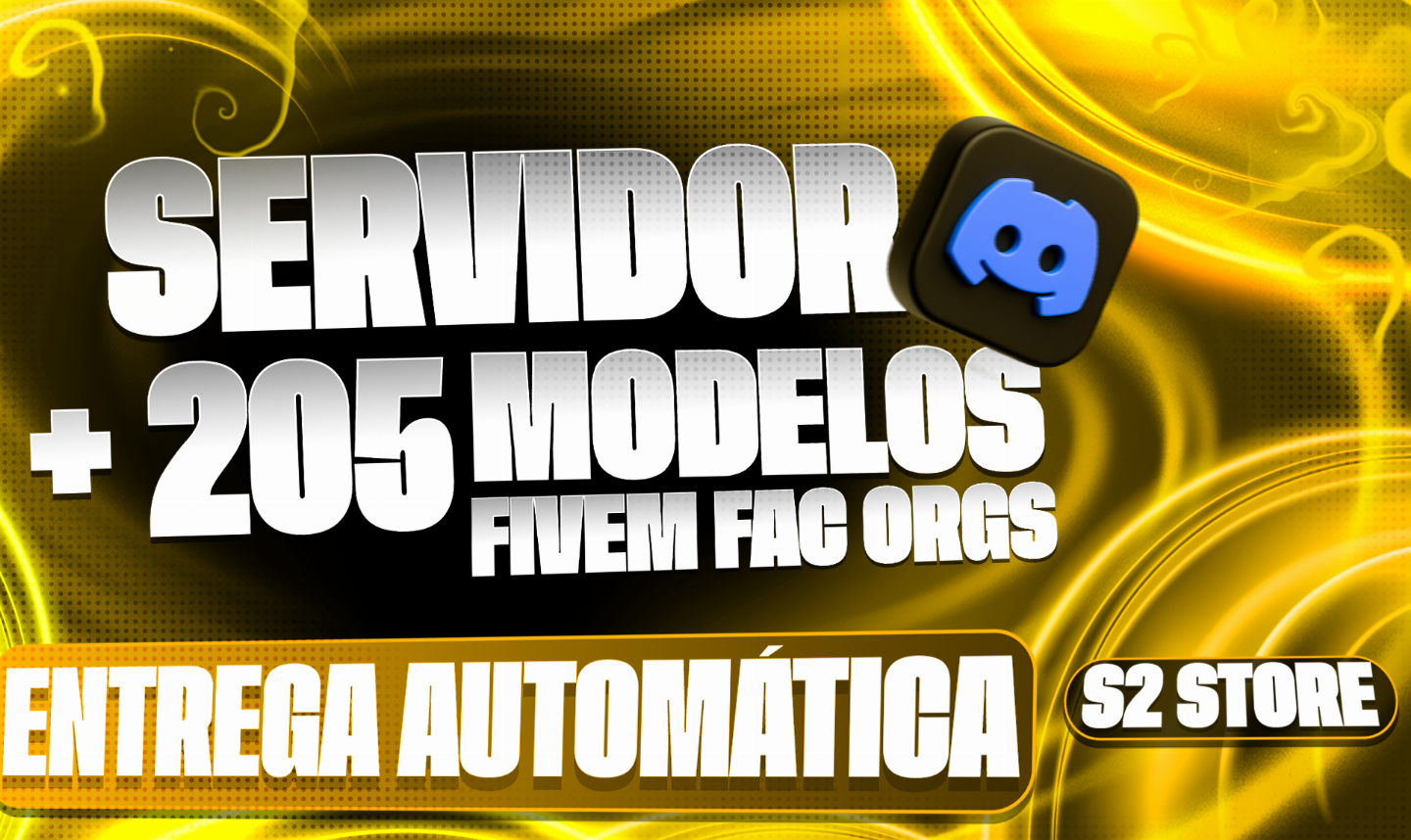 DISCORD MEMBROS GUILDA TEMPLATES 210+ MODELOS FIVEM SERVIDOR[ENTREGA AUTOMÁTICA]
