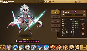 Compte Summoners War EU Avec LD Dyeus Et Light Nezuko + Nat5 Broken - Neuf Pour Android/PC/iOS