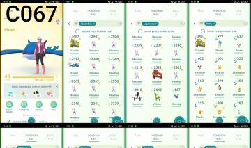 Pokémon GO Nível 43 com 15 Mewtwo, Groudon Shiny, 27 Eventos e 3 Míticos | C067