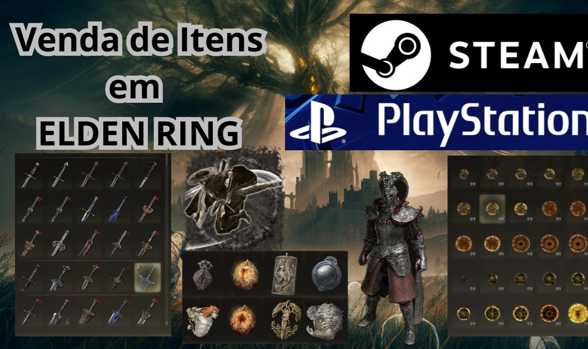 ELDEN RING [ Playstation 4/5 ] & [ Steam ] : Vendas de Itens.