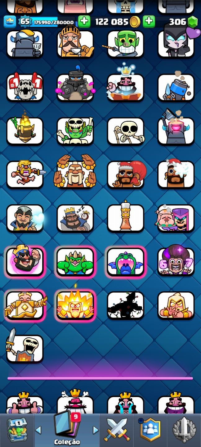 Conta de Clash royale, Brawlstars e Clash Of Clãs Muito Rara