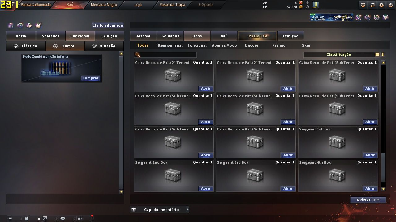 CONTA BARRINHA CROSSFIRE MUITO BOA PARA JOGAR RANQUEADA COD FX5