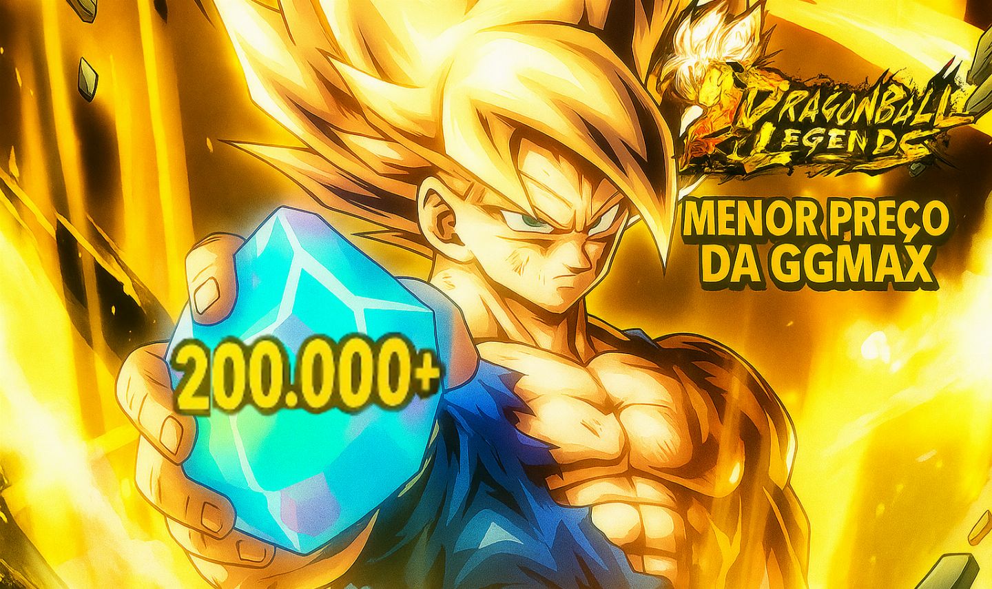 (BARATAS)Até 200.000 mil cristais, contas de Dragon ball legends