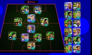 Conta de Efootball, Bale 107, Batistuta e Kanh
