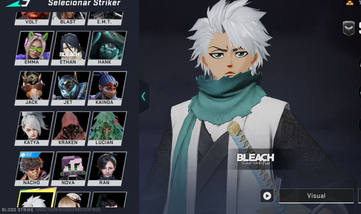 CONTA DE BLOOD STRIKE COM MS DE 5 FACA SKIN ZERO ULTRA E MUITO MAIS