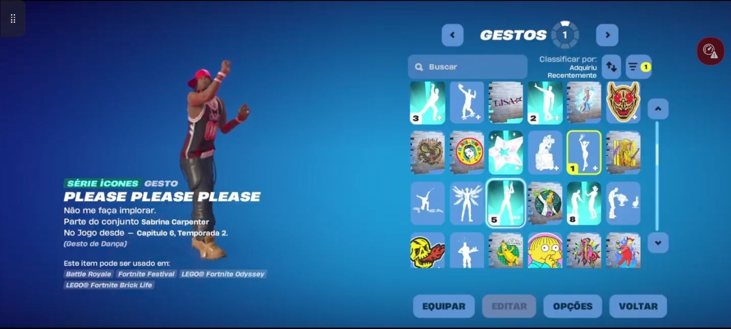 MELHOR CONTA TRYHARD BASIC / 1100vbucks / 62 skins / Passe de Batalha atual