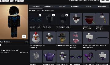 Conta no Roblox com skin!