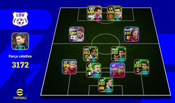 Conta de efootball com Messi 106